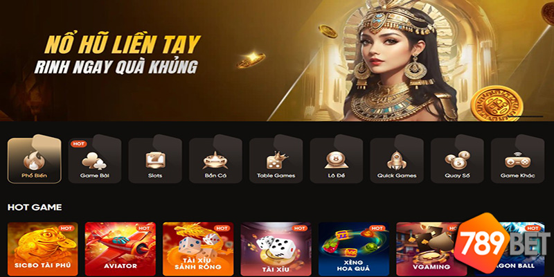 Nổ Hũ 789Bet - Điểm Đến Uy Tín Những Người Chuyên Nghiệp